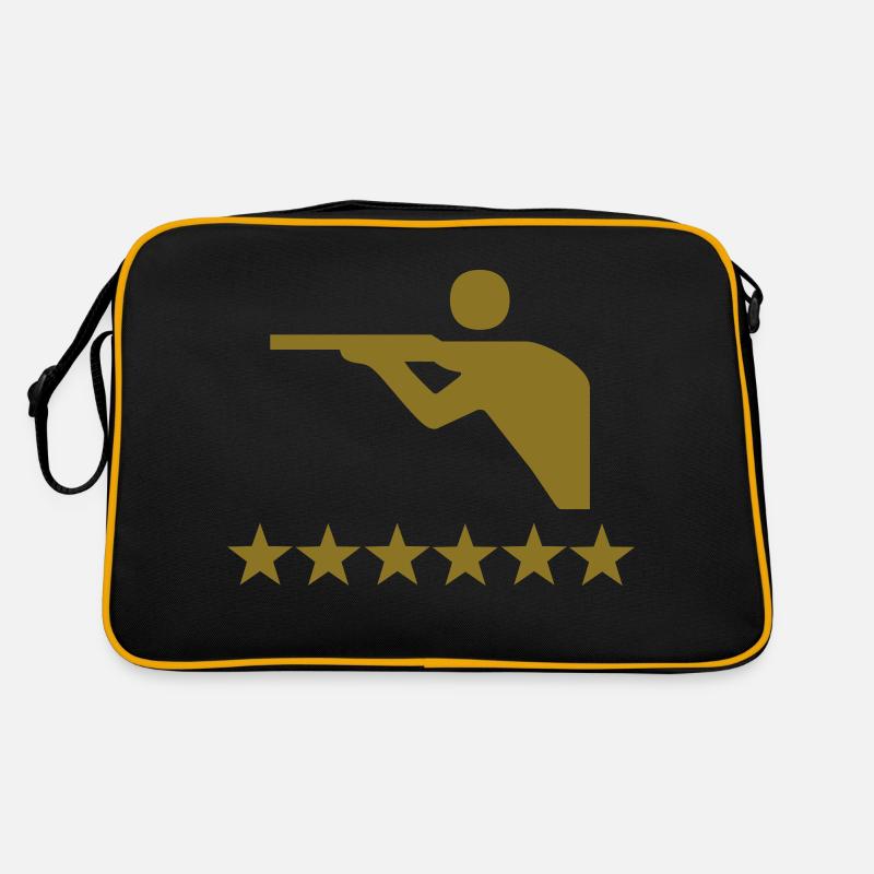 Schießen - Schiessen Retro Tasche