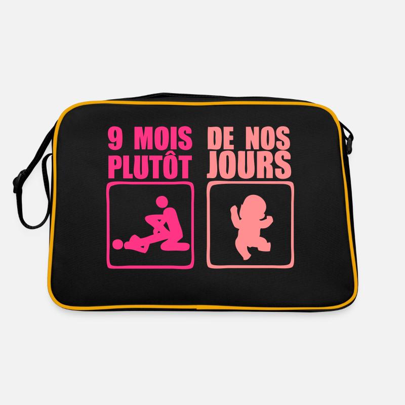 9 Monate eher Retro Tasche