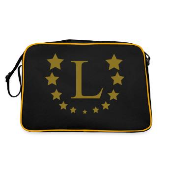 OJ - Retro Bag - black/gold - Back