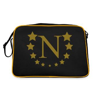 N - Retro Bag - black/gold - Back