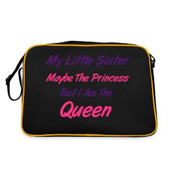Queen - Sac Retro - noir/or - Dos