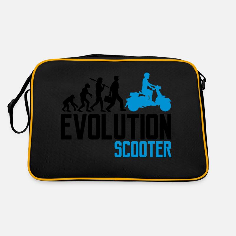 motor evolution elektroroller clipart elek Retro Tasche