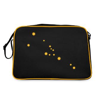 Taureau Taureau constellation Zodiaque Zodiaque Zodiaque Zodiaque Ciel - Sac Retro - noir/or - Dos