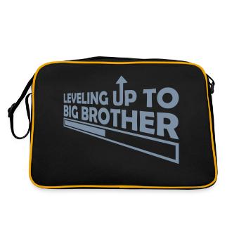 Monter de niveau grand frère - Sac Retro - noir/or - Dos
