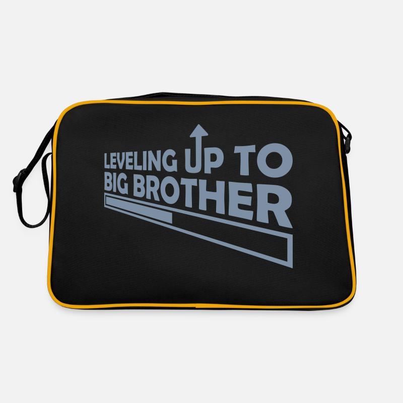 Leveling up big brother Retro Tasche