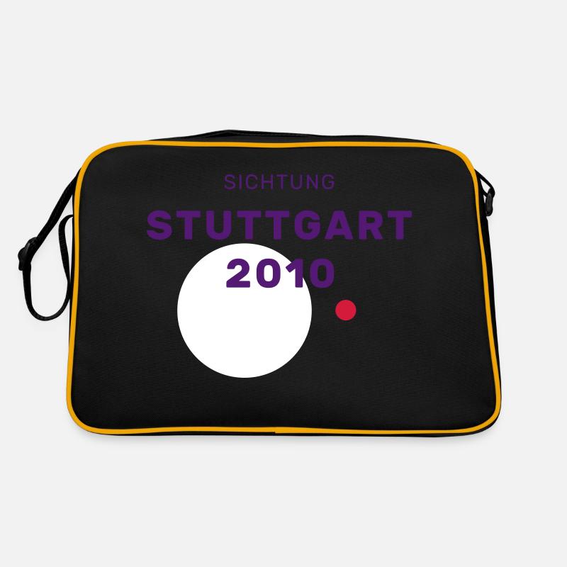 UFO Sichtung 2010 in Stuttgart Retro Tasche