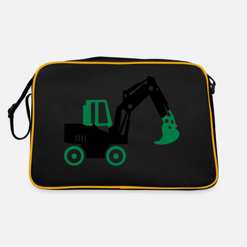 excavator Retro Bag