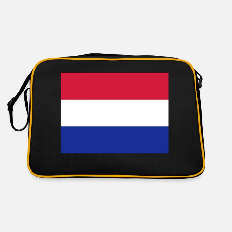 drapeau_pays_bas Retro Tasche