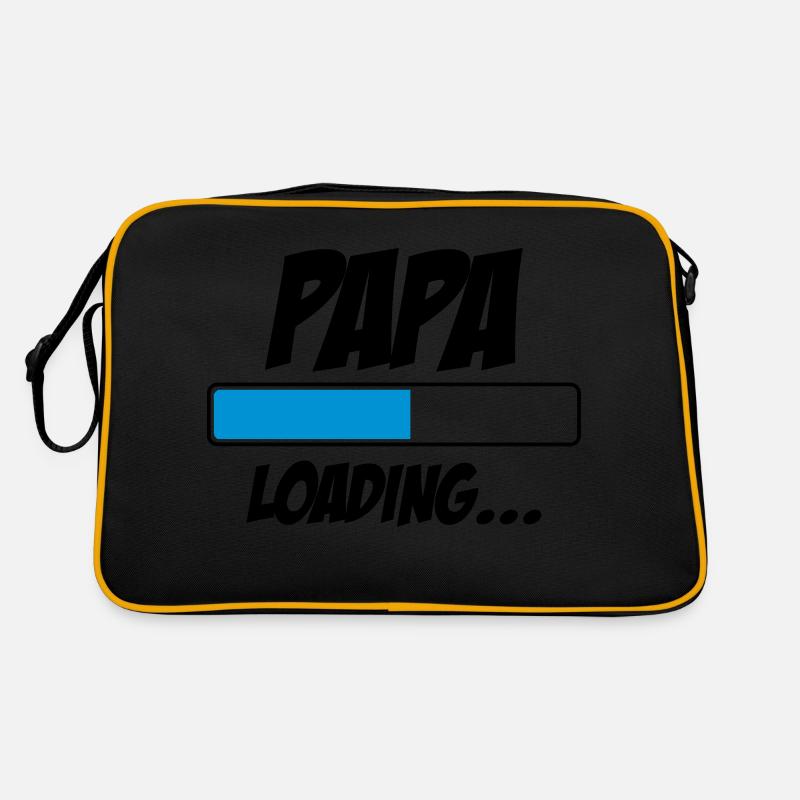 Papa Loading... Retro Bag