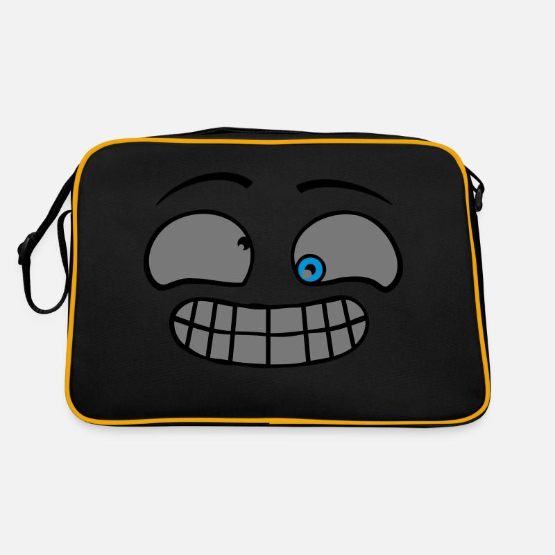 Visage grimace effronté Sac Retro