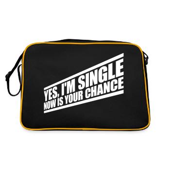 célibataire maintenant votre chance - Sac Retro - noir/or - Dos