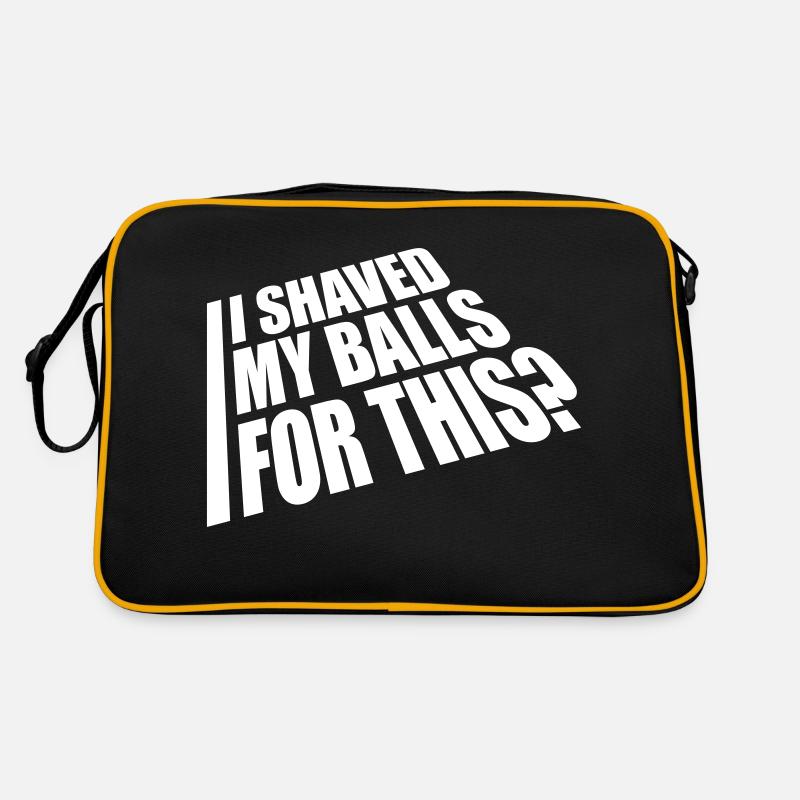 Je me suis rasé les couilles Sac Retro