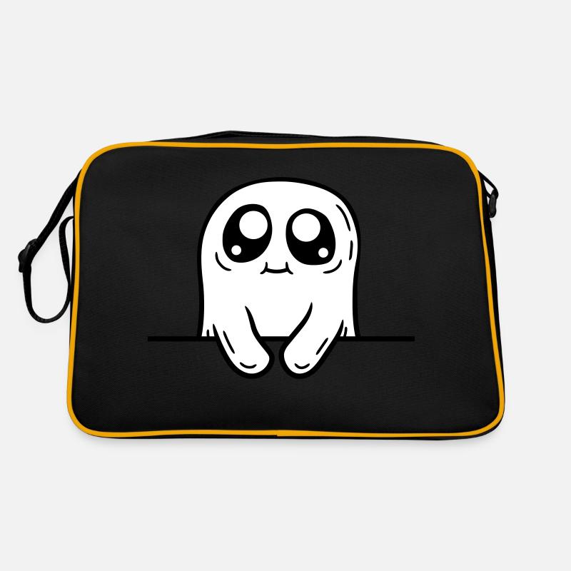 Süßer Geist hinter Mauer Retro Tasche