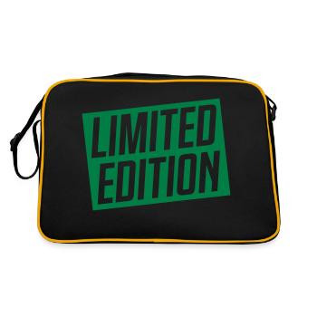 limited edition - Retro Bag - black/gold - Back