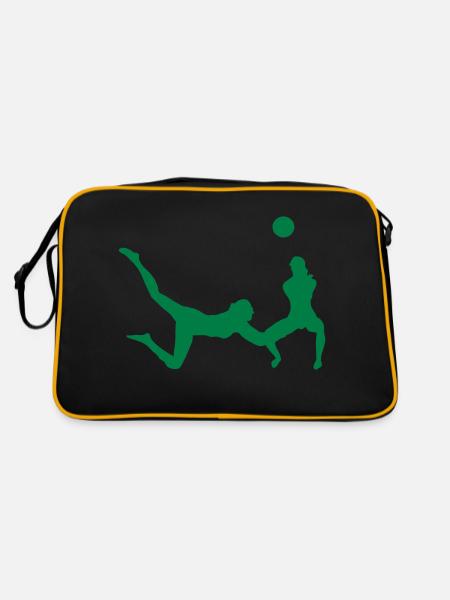 volleyball_1 - Retro Bag - black/gold - Back