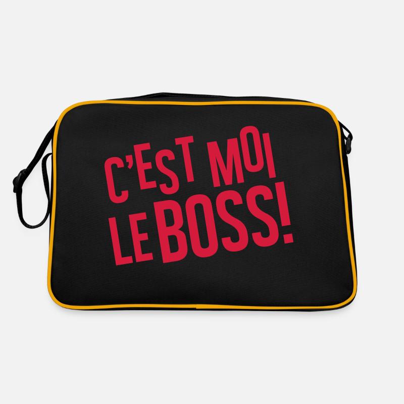 C'est moi le boss Sac Retro