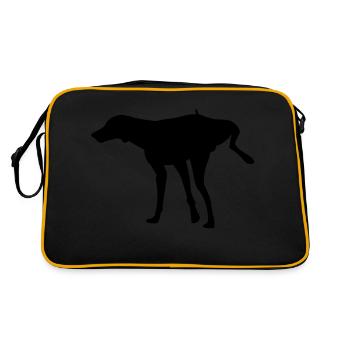 Pinkler permanent - Sac Retro - noir/or - Dos