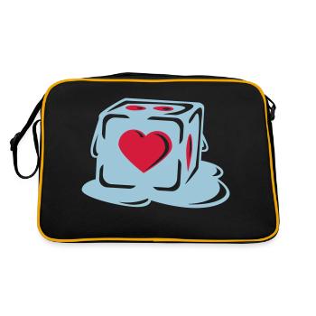 With Heart - Retro Bag - black/gold - Back