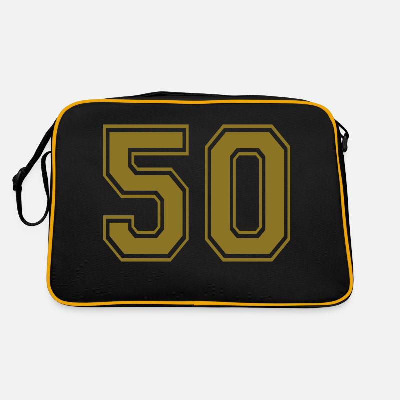50 - Nummer Retro Tasche