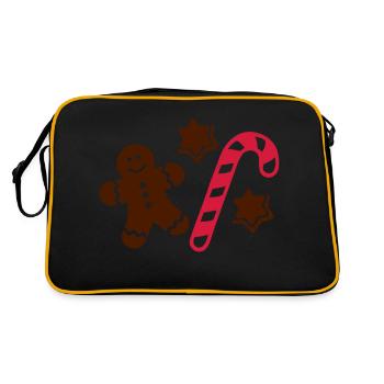 Pain d'épice - Sac Retro - noir/or - Dos
