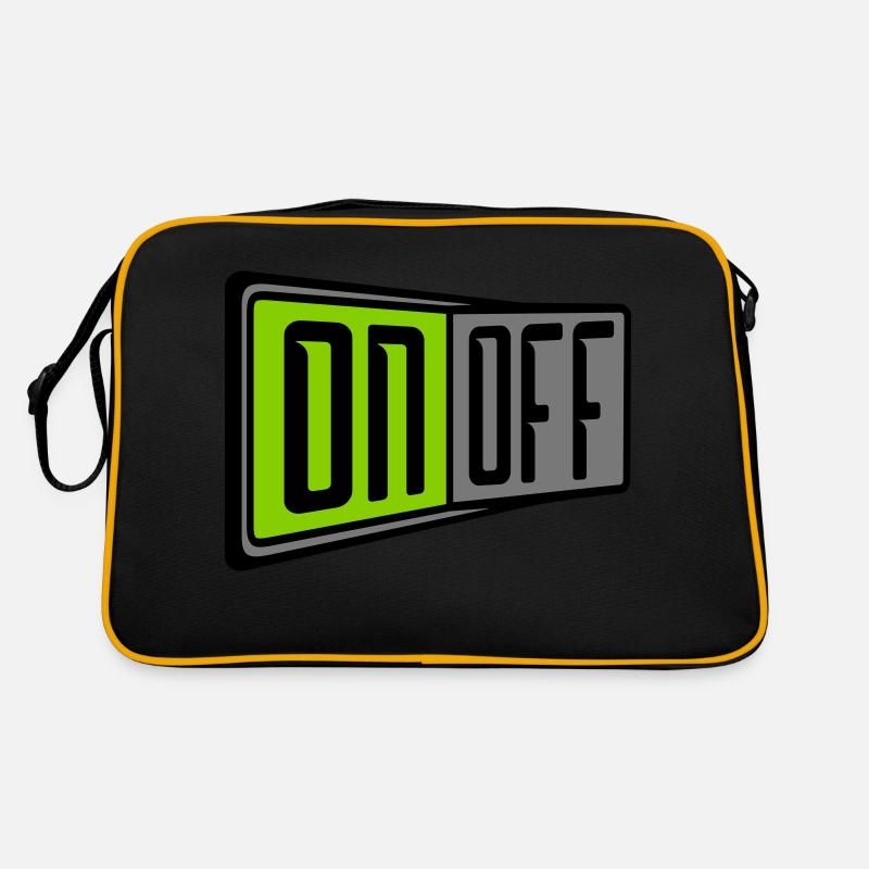 On Off Switch Retro Bag