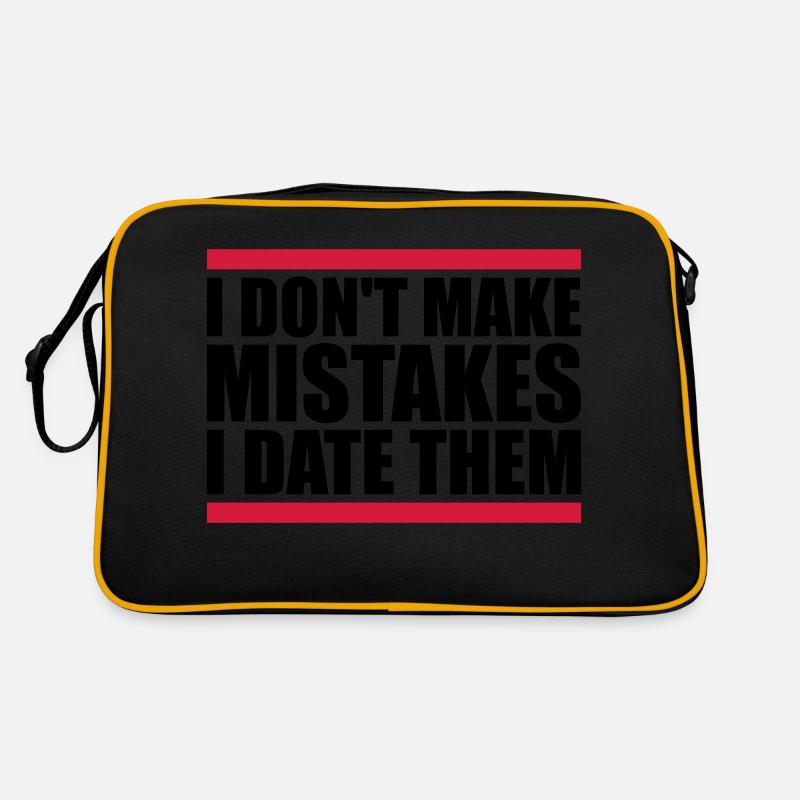Date Erreurs Citation Logo Sac Retro