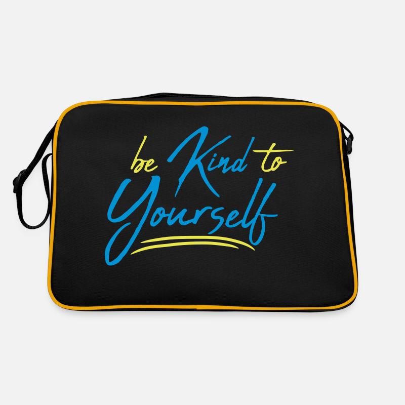 soyez gentil avec vous-même Sac Retro