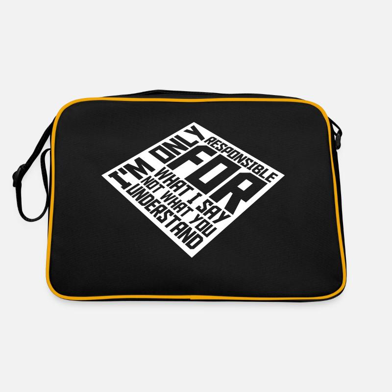 ce que je dis citation Sac Retro