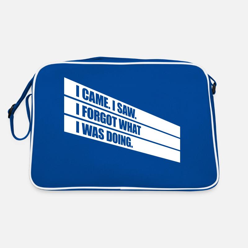 I came saw forget Retro Tasche