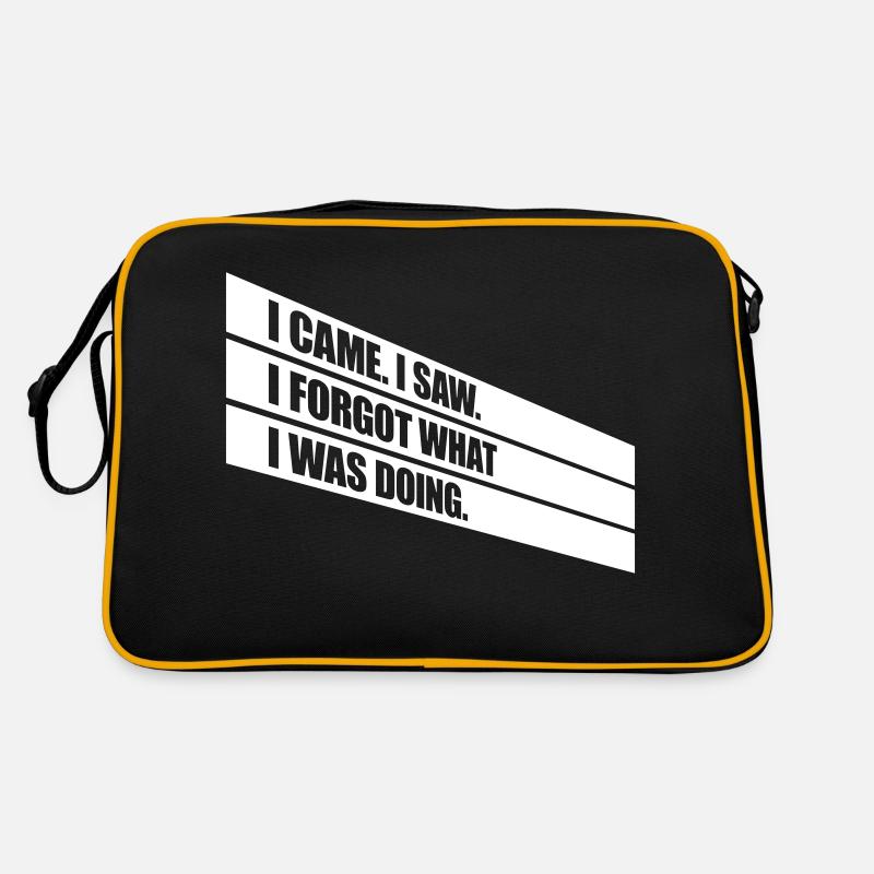 I came saw forget Retro Bag