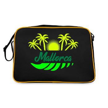 Majorca - Retro Bag - black/gold - Back