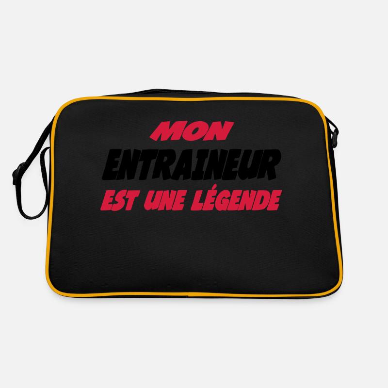 Mon ENTRAINEUR est une légende Sac Retro