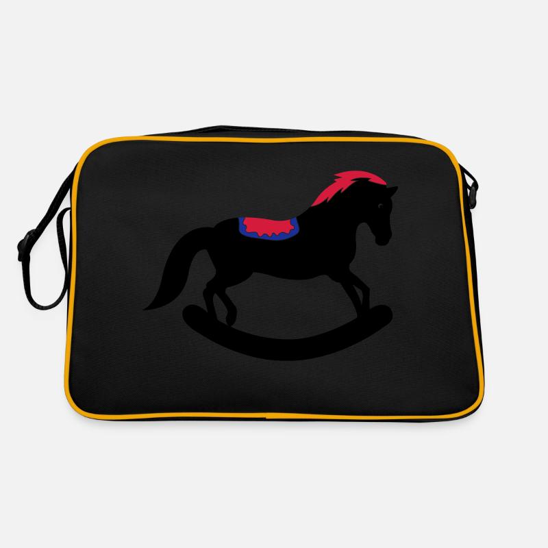Cheval à bascule Sac Retro
