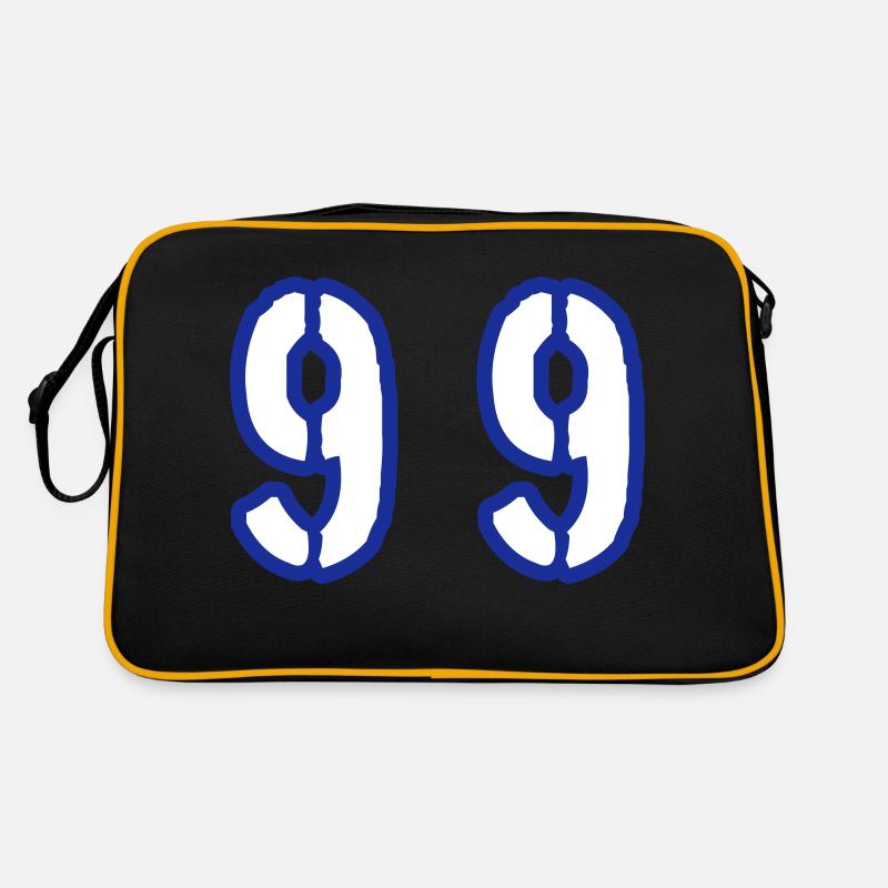 99 Symbole numérique Sac Retro