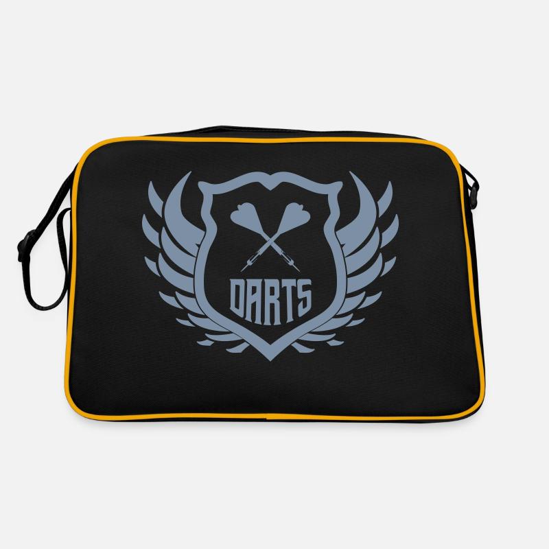 darts crest Retro Tasche