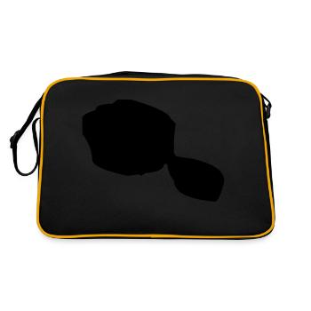 tahiti map - Sac Retro - noir/or - Dos