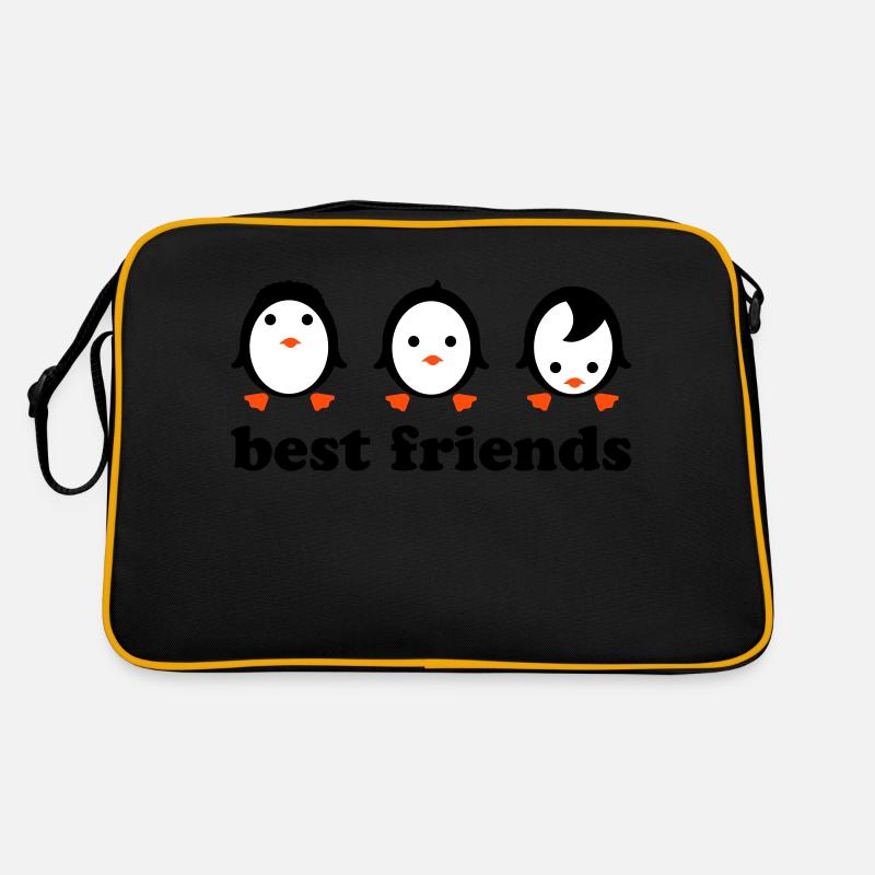 best friends Retro Tasche