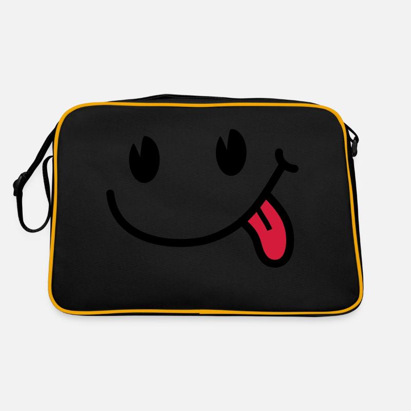 Smiley Retro Tasche