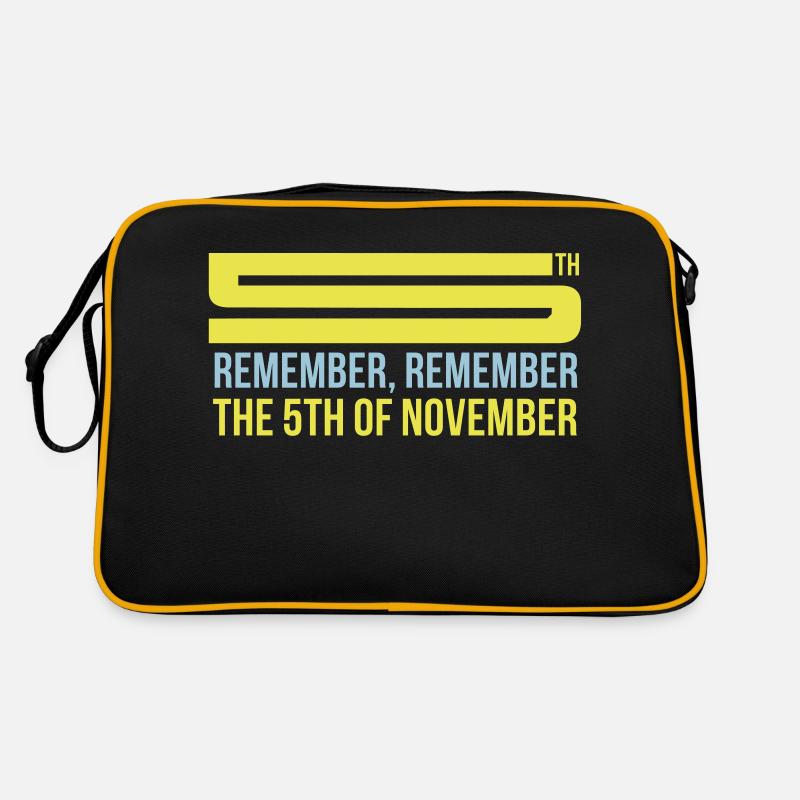 Vendetta - 5th November Retro Tasche