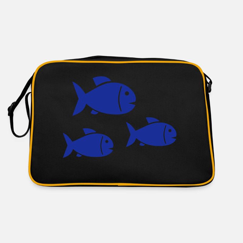Fische Retro Tasche