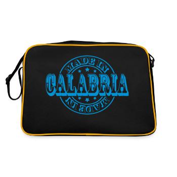 Made in Calabria m1k2 - Sac Retro - noir/or - Dos