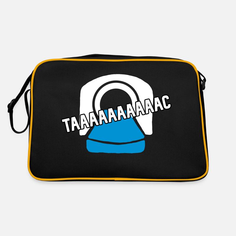 CT taaaaac - Retro Bag - black/gold
