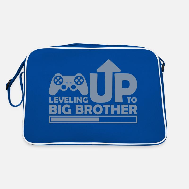 Leveling up big brother Retro Tasche