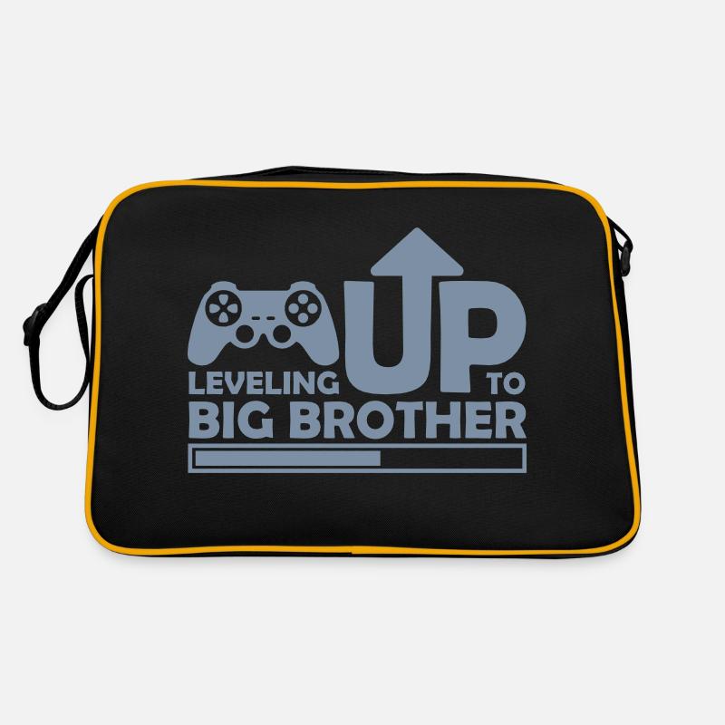 Leveling up big brother Retro Tasche