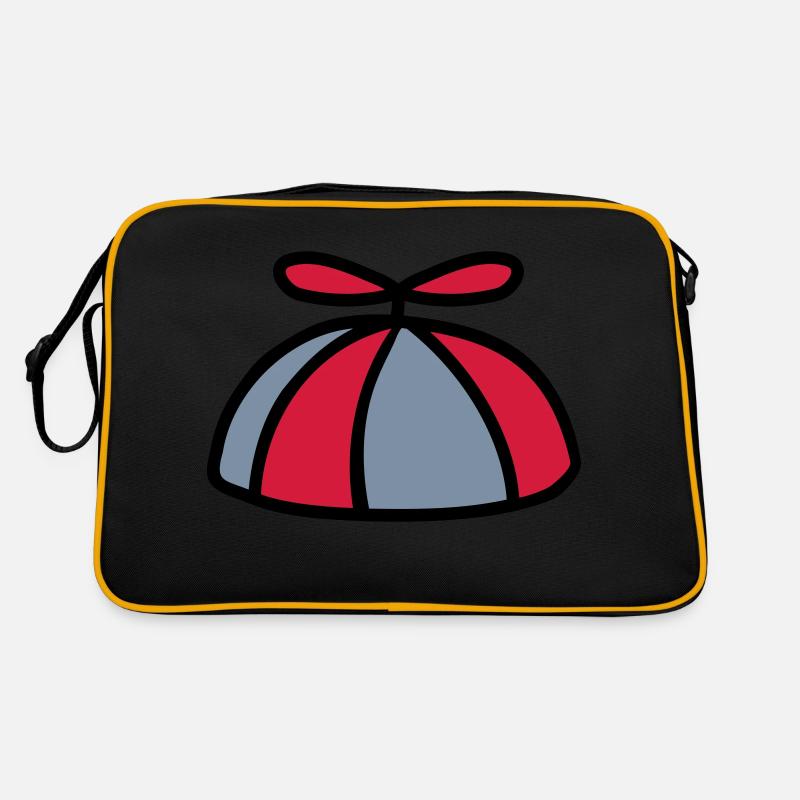 Chapeau d’éolienne à capuchon d’hélice coloré Sac Retro