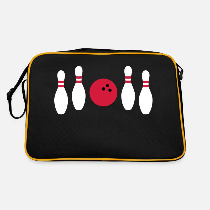 In between not hit bowling Retro Bag