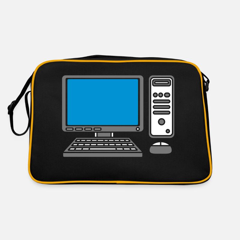 Ordinateur à écran de souris à clavier Sac Retro