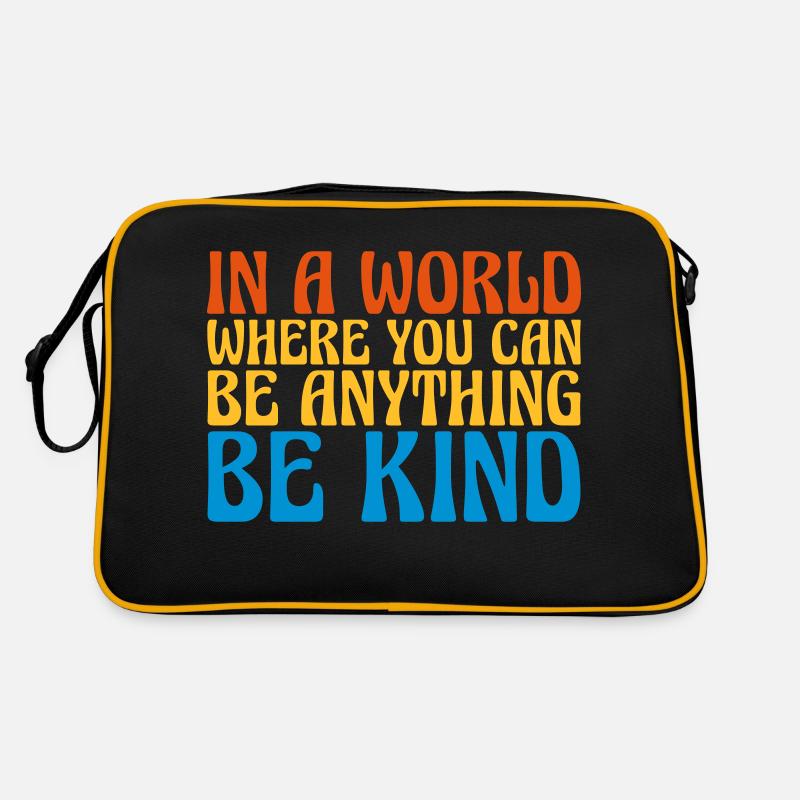 you can be kind Retro Tasche