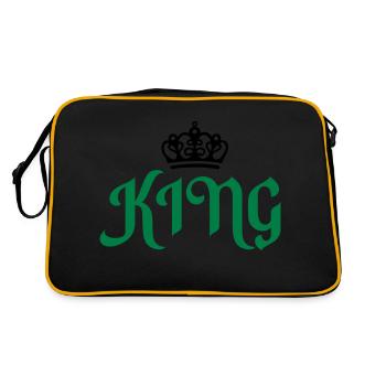 Roi - Sac Retro - noir/or - Dos