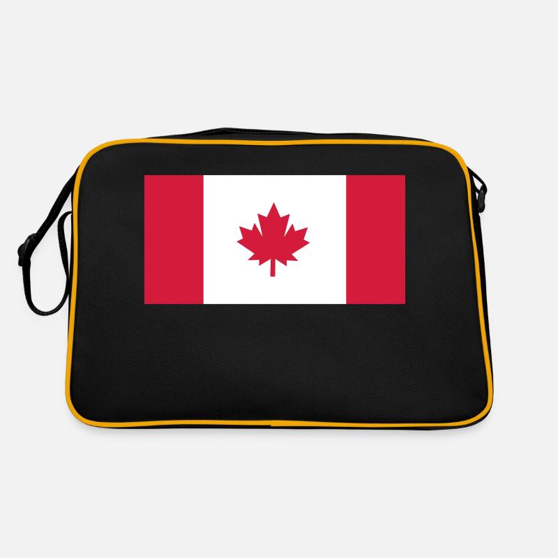 kanada - Retro Tasche - Schwarz/Gold